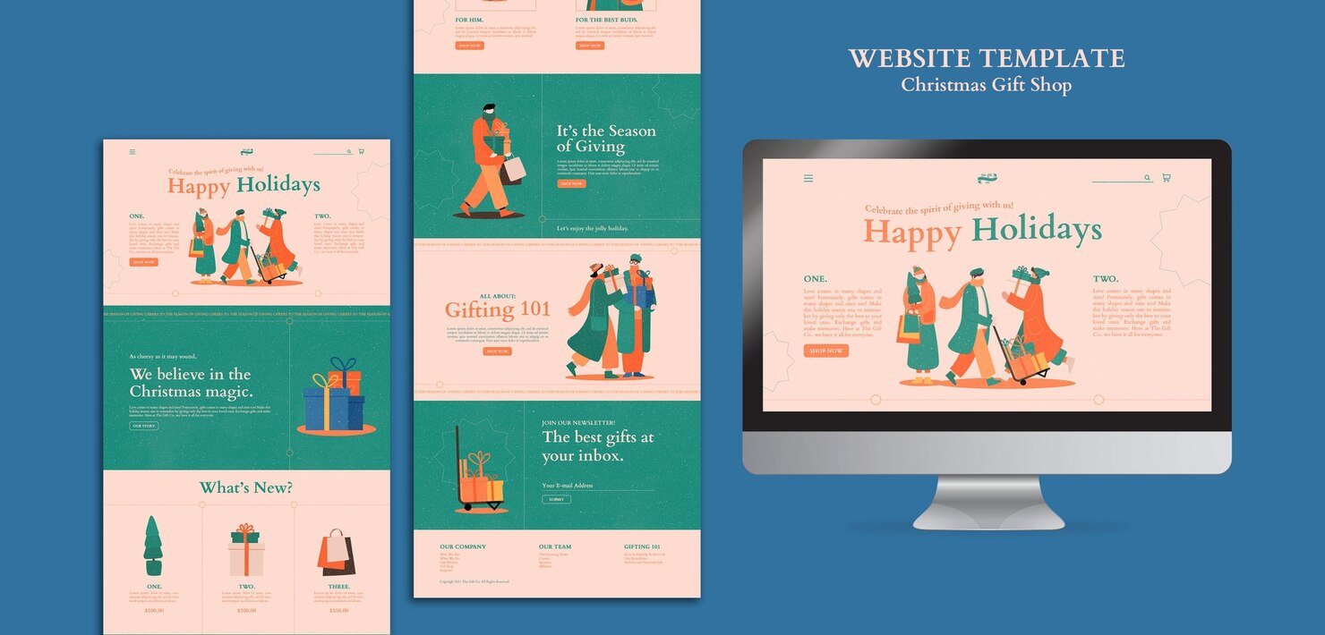 Website design portfolio sample
