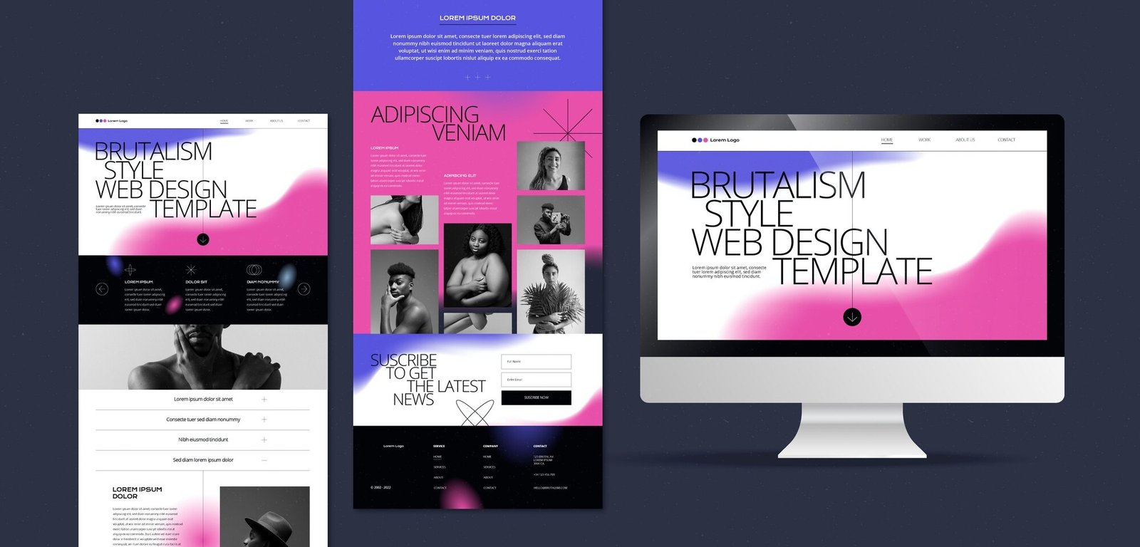Website design portfolio sample