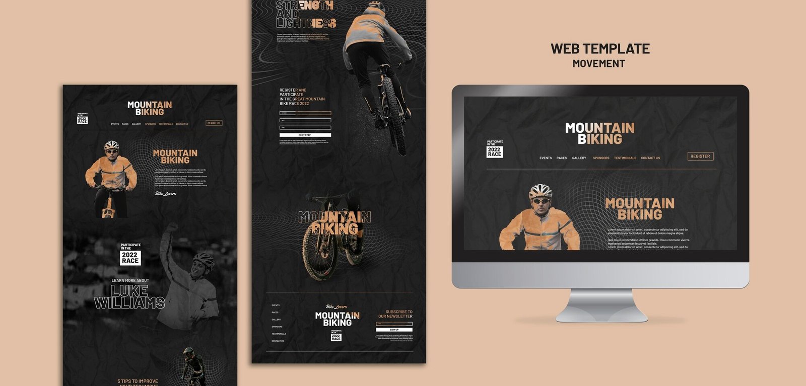 Website design portfolio sample